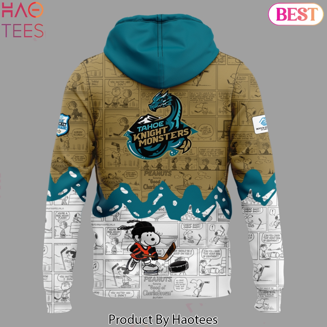 Tahoe Knight Monsters 75th Anniversary Of Peanuts Design Hoodie Tahoe Knight Monsters 75th Anniversary Of Peanuts Design Hoodie