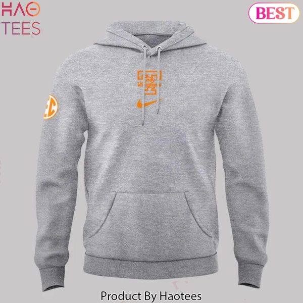 Tennessee Volunteers Lady Vols Basketball 2025 Design Grey Hoodie