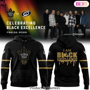 Toronto Maple Leafs x Celebrating Black Excellence Design Hoodie