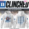 2025 ACC Champions Duke Blue Devils Men Basketball Design Hoodie – White