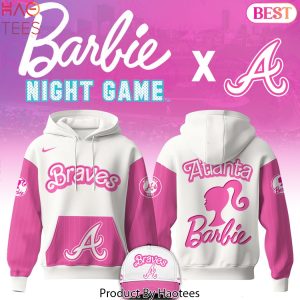 2025 Atlanta Braves x Barbie Night Game Design Hoodie