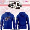 2025 Cherry Blossom Washington Capitals Design Hoodie – Blue