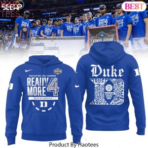 2025 East Regional Champions Ready More 4 – The Brotherhood Duke Blue Devils Design Hoodie