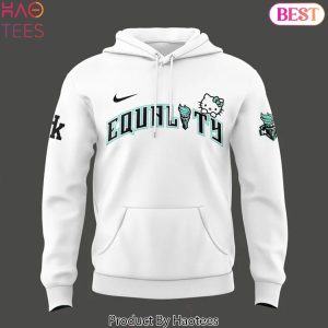 2025 New York Liberty x Hello Kitty Design Hoodie – White