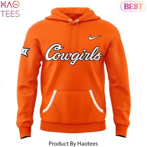 2025 Oklahoma State Cowgirls Softball Design Hoodie – Orange