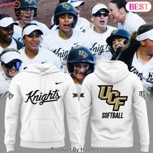 2025 UCF Knights Softball Logo Design Hoodie – White