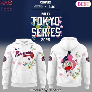 Atlanta Braves Takashi Murakami x MLB World Tour Tokyo Series Design Hoodie