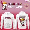 Atlanta Braves x Hello Kitty Night Game Design Hoodie – Blue