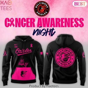 Baltimore Orioles x Cancer Awareness Night 2025 Design Hoodie