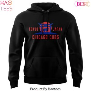 Chicago Cubs 2025 World Tour Tokyo Series Design Hoodie