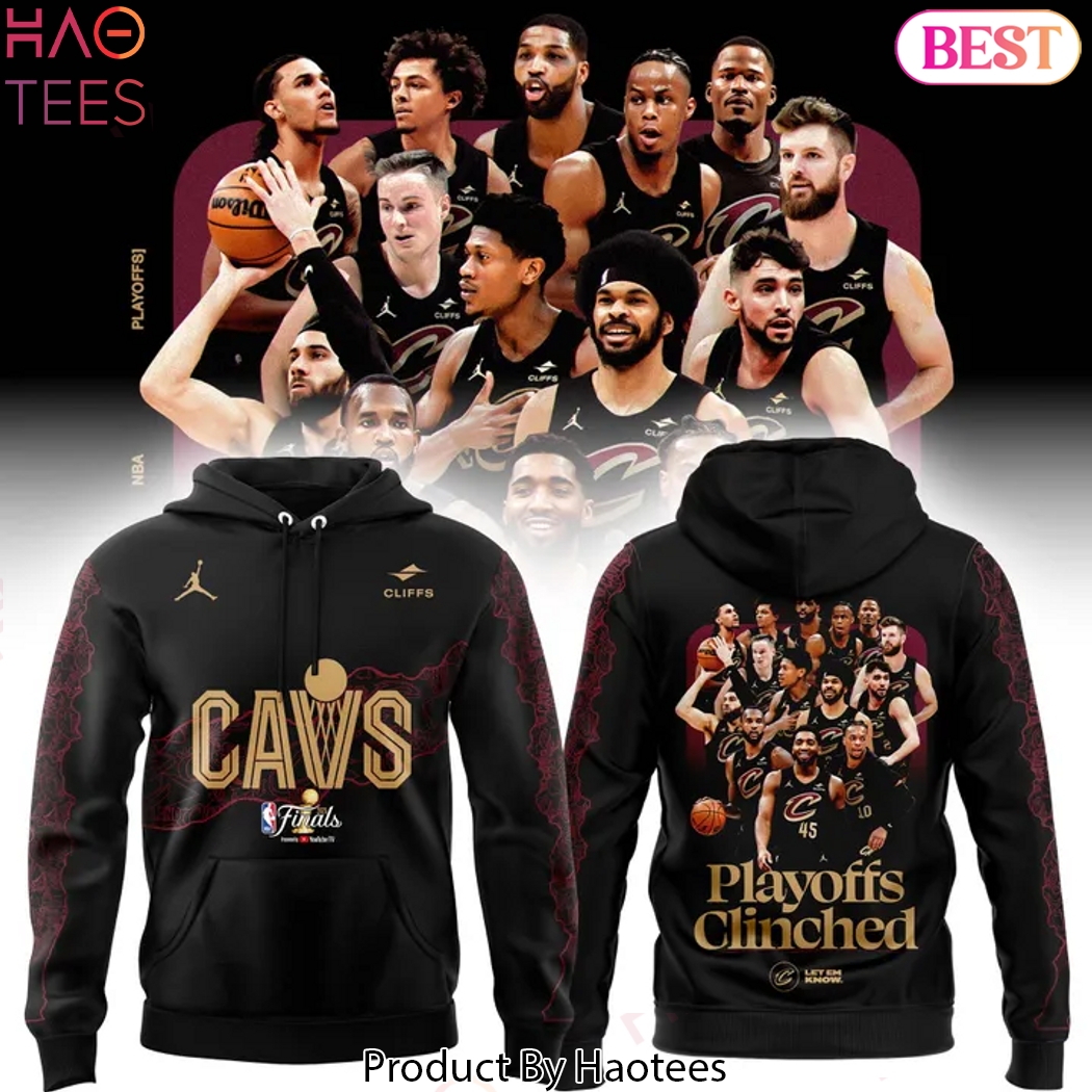 Cleveland Cavaliers PlayOffs Clinched 2025 Design Hoodie Cleveland Cavaliers PlayOffs Clinched 2025 Design Hoodie