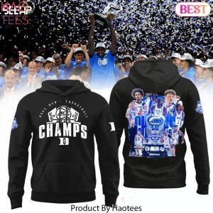 Duke Blue Devils 2025 ACC Mens Basketball Conference Tournament Champions Black Design Hoodie