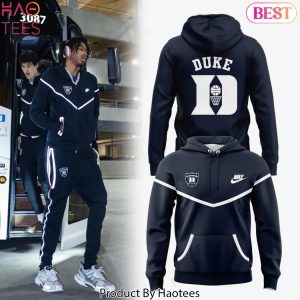 Duke Blue Devils Men Basketball 2025 Design Hoodie