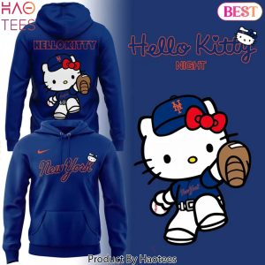 Hello Kitty Night x New York Mets 2025 Design Hoodie