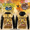 Los Angeles Dodgers Po kemon Go Pi kachu Design Hoodie