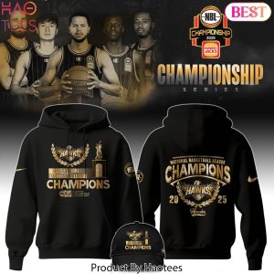 Illawarra Hawks 2025 National Basketball League Champions Design Hoodie