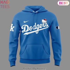 Los Angeles Dodgers x Hello Kitty Night Design Hoodie
