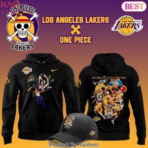 Los Angeles Lakers x Nico Robin One Piece Design Hoodie – Black