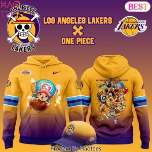 Los Angeles Lakers x Tony Tony Chopper One Piece Design Hoodie