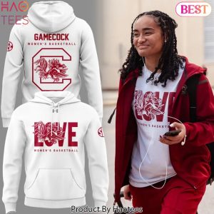 Love South Carolina Gamecocks Women Basketball Design Hoodie
