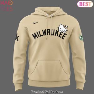 Milwaukee Bucks x Hello Kitty Night Design Hoodie