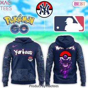 New York Yankees x P O kemon Go Gengar Design Hoodie