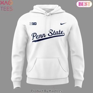 Penn State Nittany Lions Softball – For The Glory Design Hoodie – White