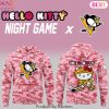 Pittsburgh Penguins x Hello Kitty Night Game Design Hoodie – Pink