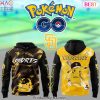 Los Angeles Dodgers Po kemon Go Pi kachu Design Hoodie