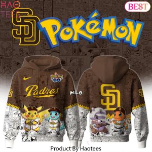San Diego Padres x Po Ke mon Go Design Hoodie