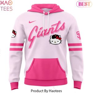 San Francisco Giants x Hello Kitty Game 2025 Design Hoodie