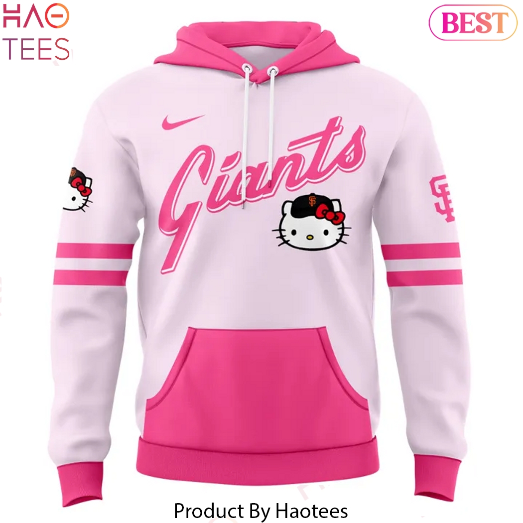 San Francisco Giants x Hello Kitty Game 2025 Design Hoodie San Francisco Giants x Hello Kitty Game 2025 Design Hoodie