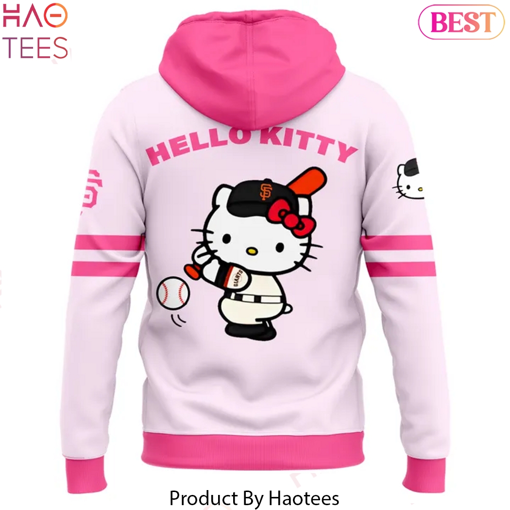 San Francisco Giants x Hello Kitty Game 2025 Design Hoodie San Francisco Giants x Hello Kitty Game 2025 Design Hoodie
