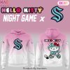 Pittsburgh Penguins x Hello Kitty Night Game Design Hoodie – Pink