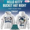 Seattle Mariners x Hello Kitty Bucket Hat Night Design Hoodie – Blue