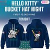 Seattle Mariners x Hello Kitty Bucket Hat Night Design Hoodie