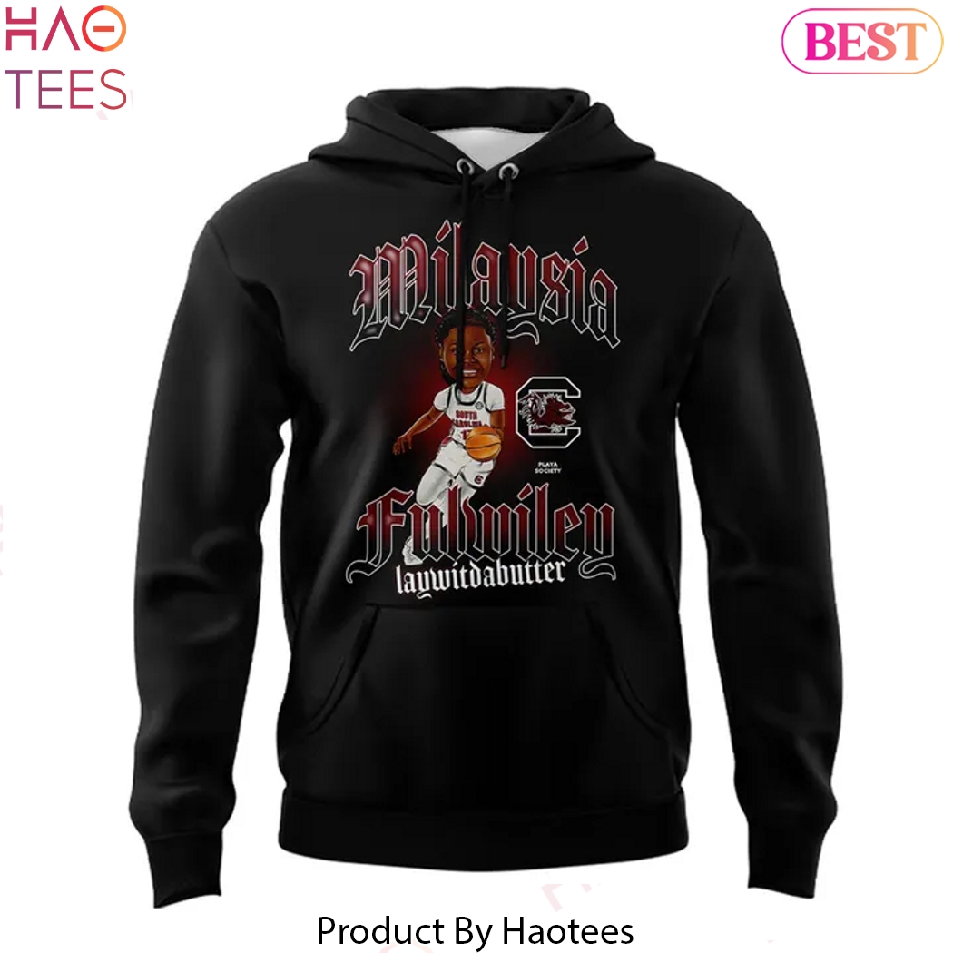 South Carolina Gamecocks MiLaysia Fulwiley Design Hoodie - Black South Carolina Gamecocks MiLaysia Fulwiley Design Hoodie - Black