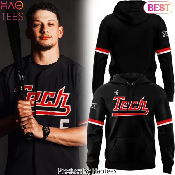 Texas Tech Red Raiders x Patrick Mahomes Design Hoodie – Black