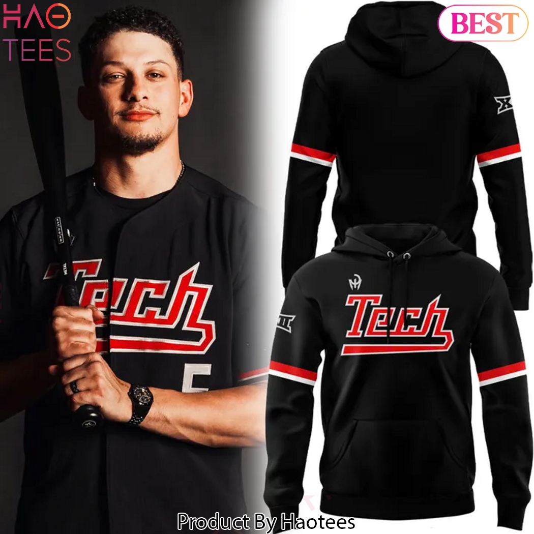 Texas Tech Red Raiders x Patrick Mahomes Design Hoodie - Black Texas Tech Red Raiders x Patrick Mahomes Design Hoodie - Black