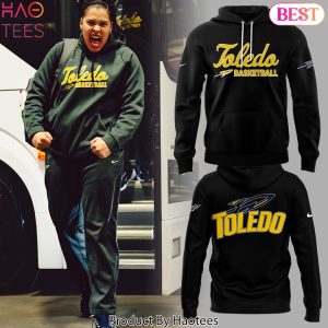 Toledo Rockets Womens Basketball 2025 Design Hoodie – Black