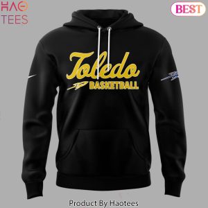 Toledo Rockets Womens Basketball 2025 Design Hoodie – Black