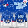 Toronto Blue Jays Bluey Night 2025 Design Hoodie