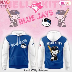 Toronto Blue Jays x Hello Kitty Version Design Hoodie – Blue