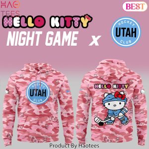 Utah Hockey Club x Hello Kitty Night Design Hoodie