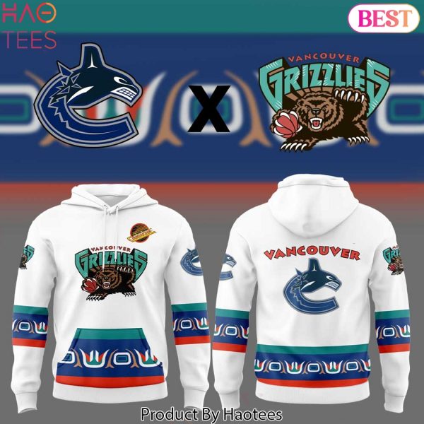 Vancouver Canucks x Vancouver Grizzlies 2025 Design Hoodie