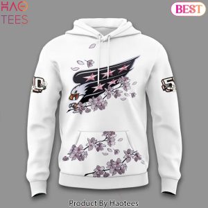 Washington Capitals 50th Anniversary White Design Hoodie