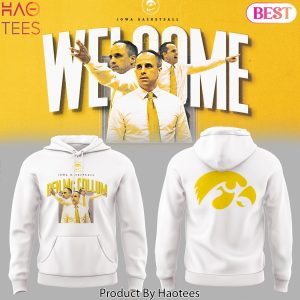Wellcom Coach Ben McCollum Iowa Hawkeyes Design Hoodie