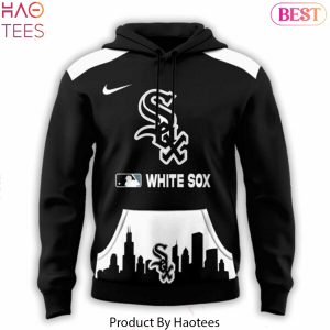 2025 Chicago White Sox Logo Design Hoodie – Black