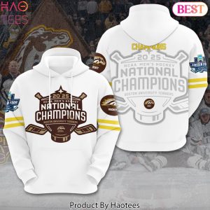 2025 NCAA Men Hockey National Champions Western Michigan Broncos Design Hoodie