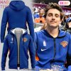 2025 New York Knicks Timothee Chalamet Design Zip Hoodie